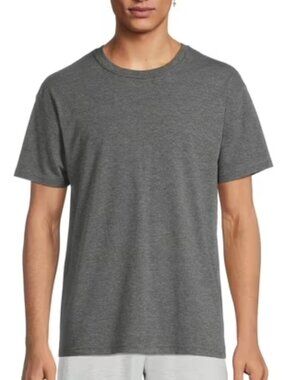 George Moisture Wicking Crew Tee Charcoal Grey Heather Men’s XL NWT